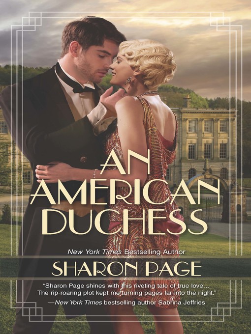 Title details for An American Duchess by Sharon Page - Wait list